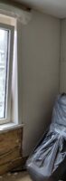 Mur test argile Finition blanc